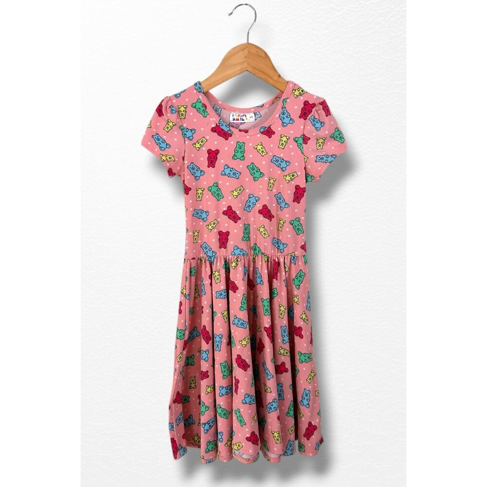 Dot Dot Smile Gummy Bears Twirl Dress, Size 5/6